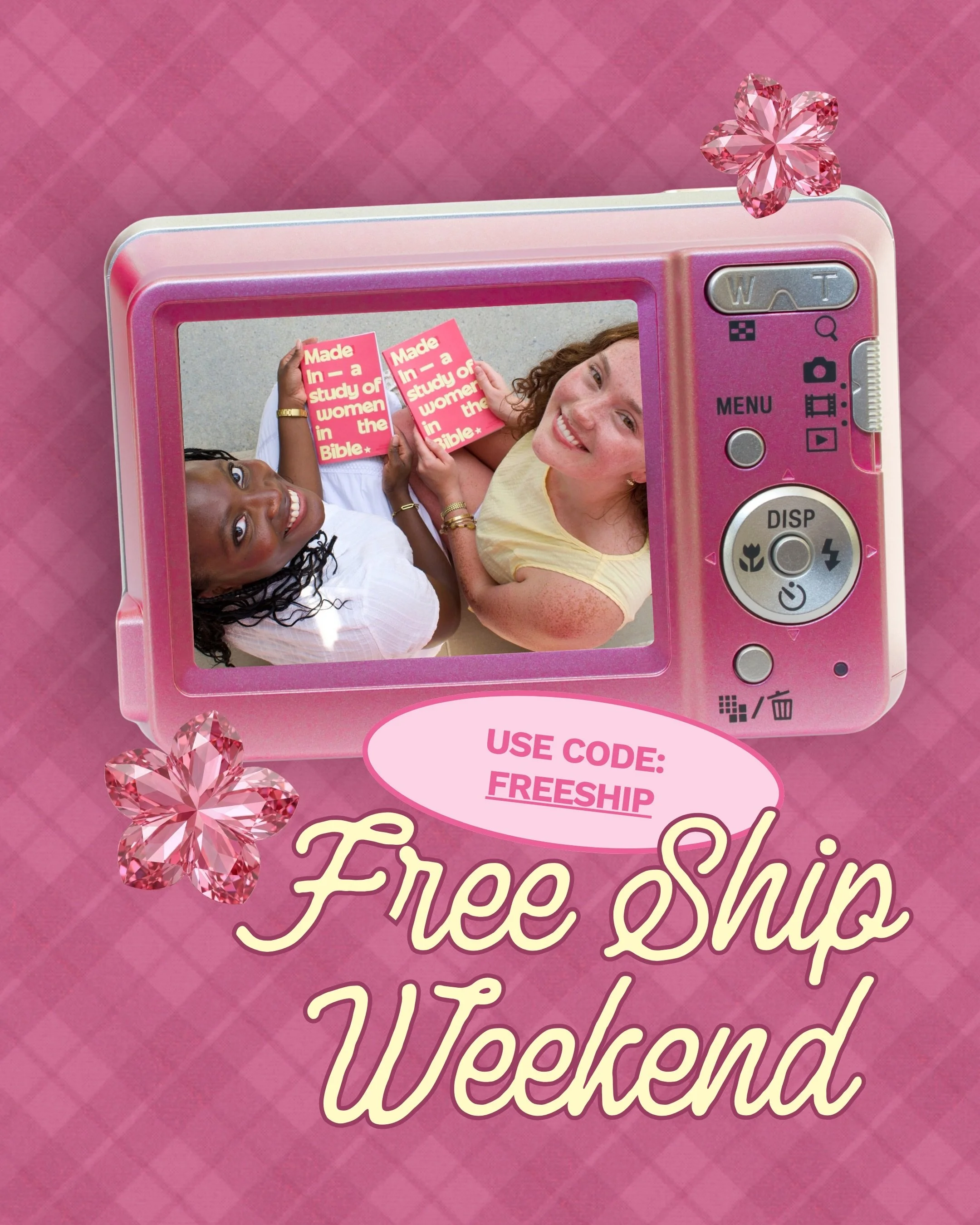 that&rsquo;s right&mdash;it&rsquo;s FREE SHIPPING WEEKEND!!! 🎉

the perfect time to stock up on all your favorite Delight studies &amp; cozies because they ship FREE!! 🤭

use code &ldquo;FREESHIP&rdquo; alllll weekend long! ends Sunday at 11:59 PM 