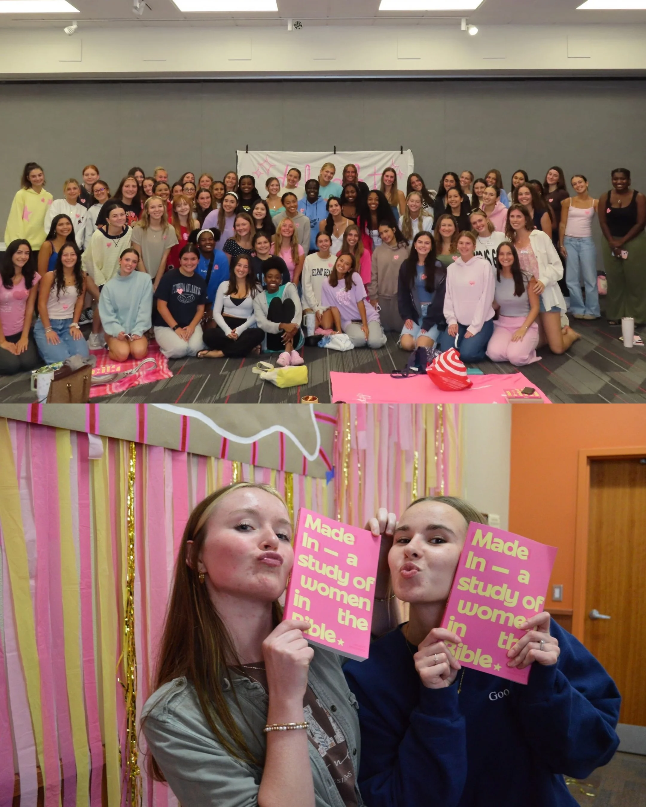 soooo what actually happens at a Delight weekly gathering?! 🤭🩷

weekly gatherings are the HEART of Delight!! every week, girls on your campus come together to...

📖 dive into Scripture &amp; go through the Delight study together 
💌 have real conv