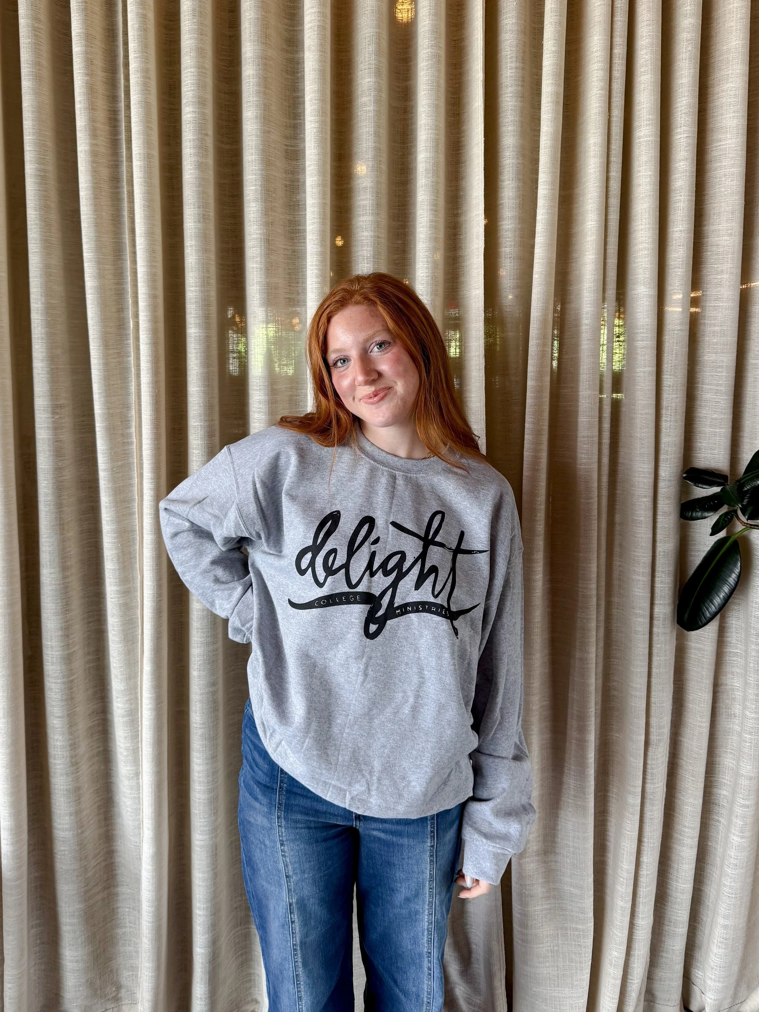 Vintage Gray Delight Crew