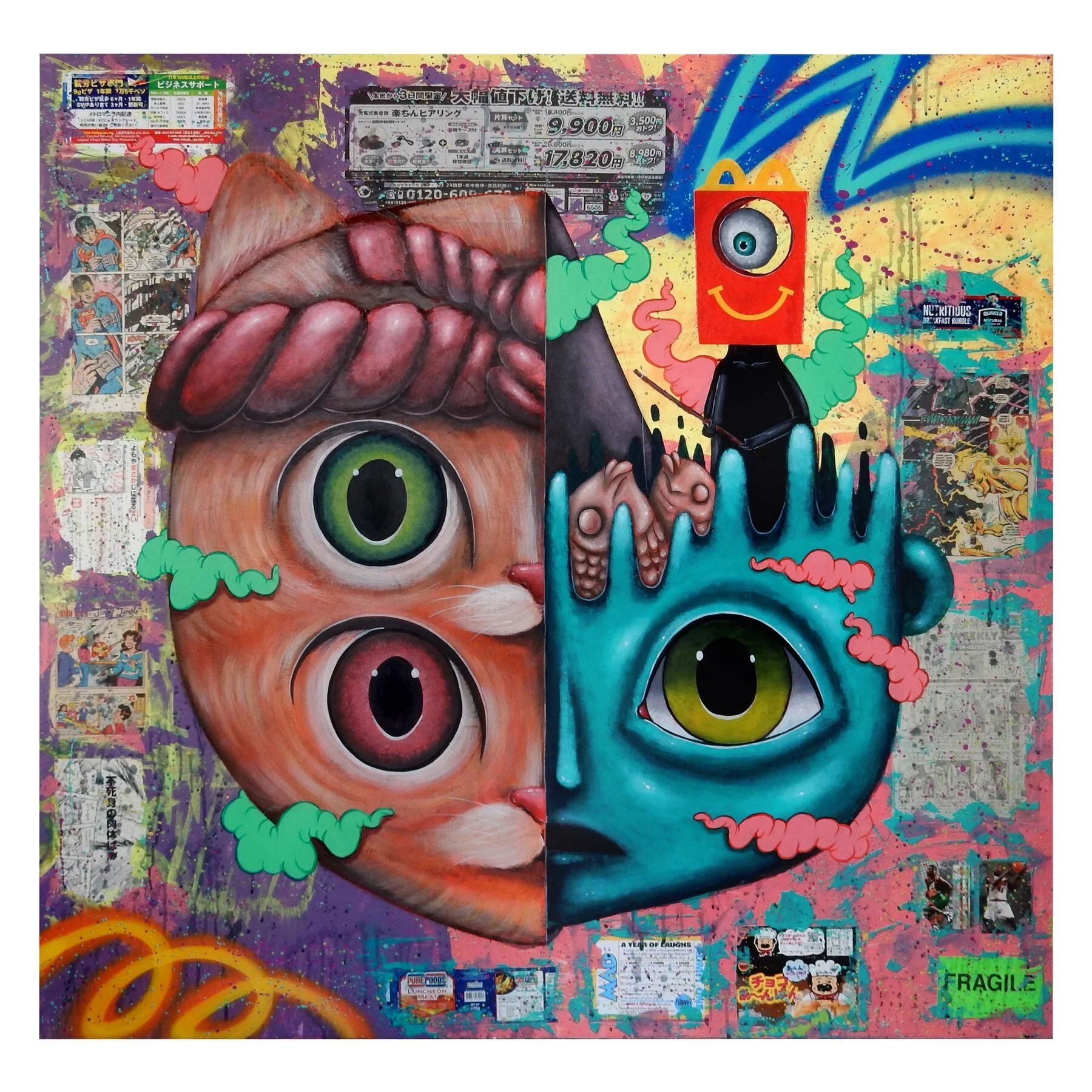 "STRAY CAT IN LONELY DAYS"