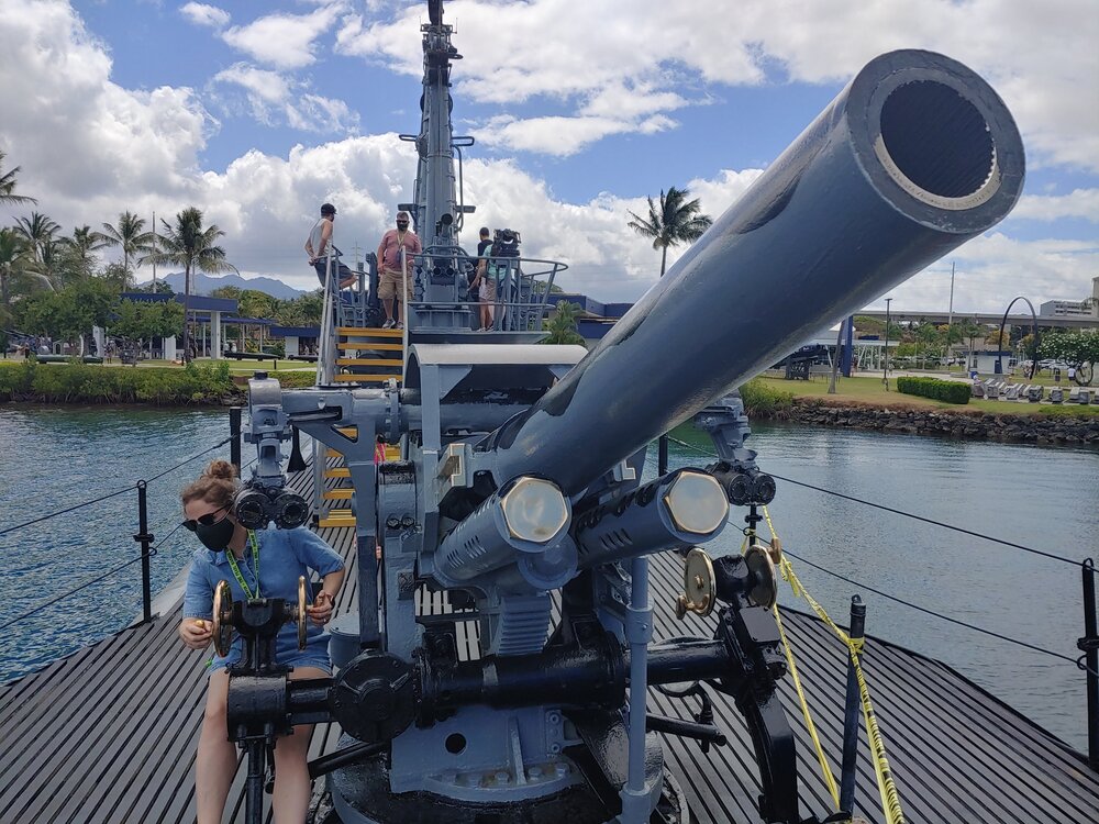Aboard the USS Bowfin Submarine