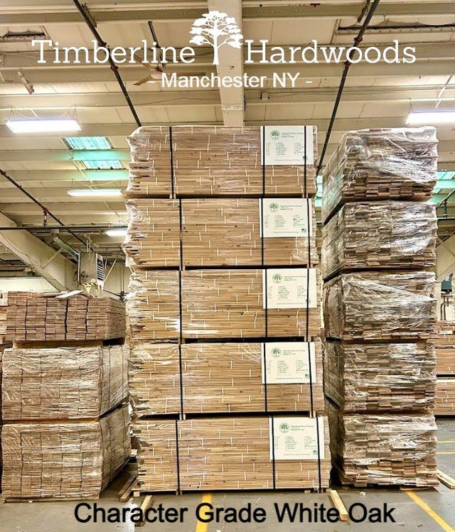 Do you want to make your home more beautiful? Timberline Hardwoods custom milled character grade white oak will add beauty and value to a traditional or modern home! We can also mill many other grades, widths, and lengths to your specifications. www.