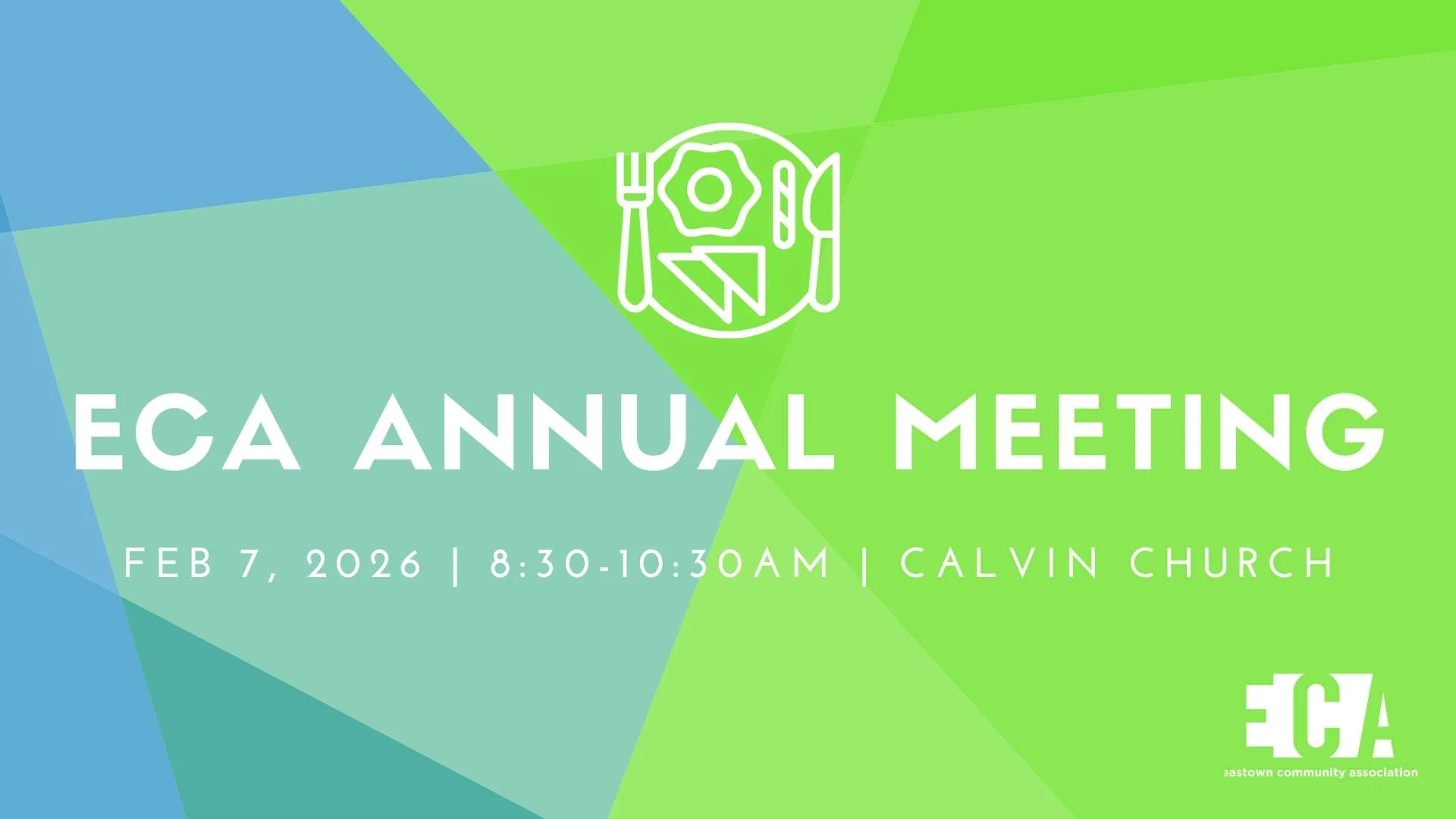 ECA Annual Meeting &amp; Pancake Breakfast, Saturday, February 7