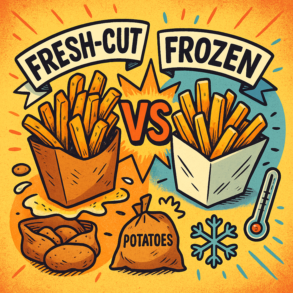 Fries!! Fresh Cut or Frozen? Let’s Talk About It.