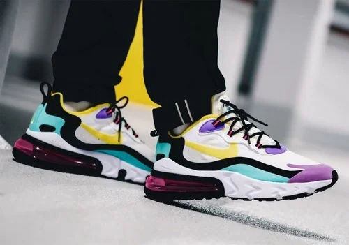 The Nike Air Max 270 React "Geometric" Is On Sale For $95.99 Shipped!