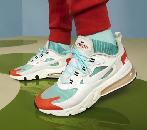 The Nike Air Max 270 React "Light Beige" Is On Sale For $89.99 Shipped!