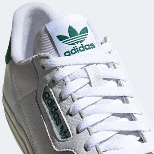 The White/Collegiate Green adidas Continental Vulc Is On Sale For $56!