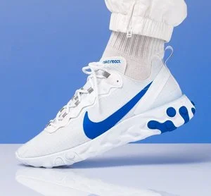 The Nike React Element 55 "Game Royal" Is On Sale For $77.97!
