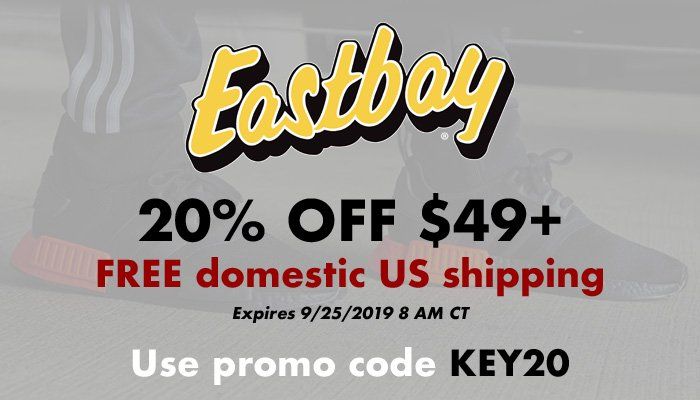 Now At Eastbay: Take 20% Off Orders $49+ With Code KEY20!