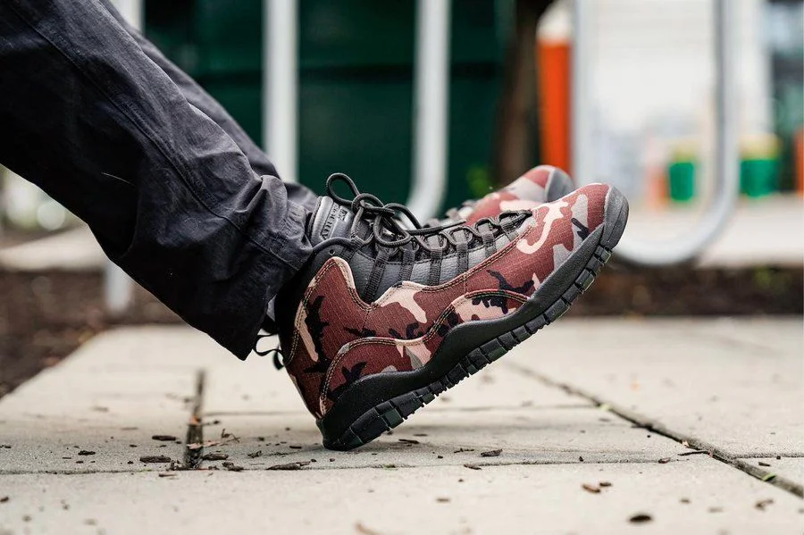 The Jordan 10 Retro "Woodland Camo" Is On Sale For 20% Off!