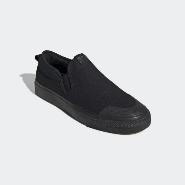 adidas Nizza Slip-On in "Triple Black" Is On Sale For $28 Shipped!