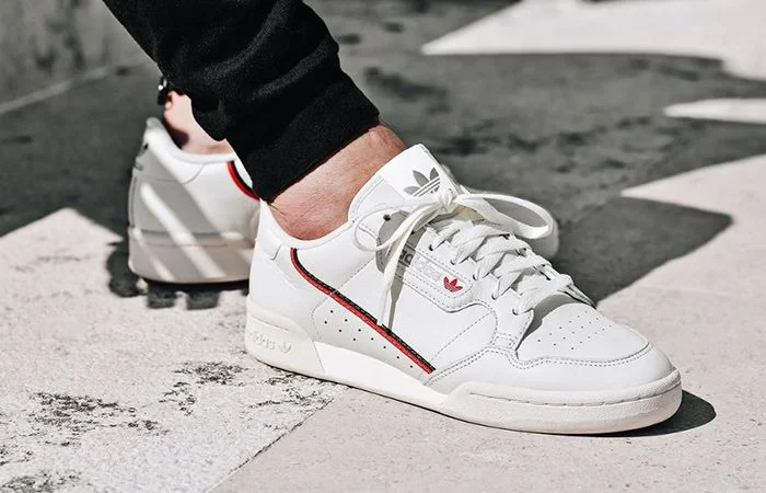 The "Rascal White" adidas Continental 80 Is On Sale For $44.80 Shipped!