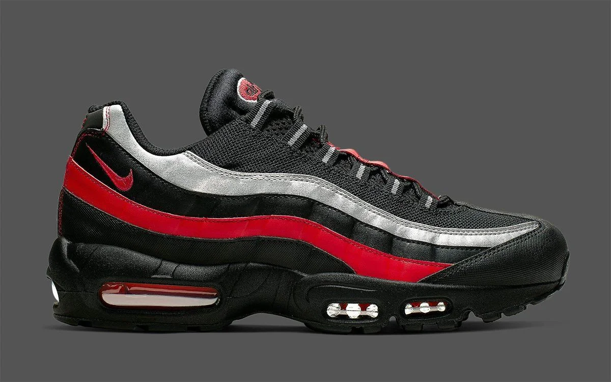 The "Bred/Reflective" Nike Air Max 95 Is On Sale For $110 Shipped!