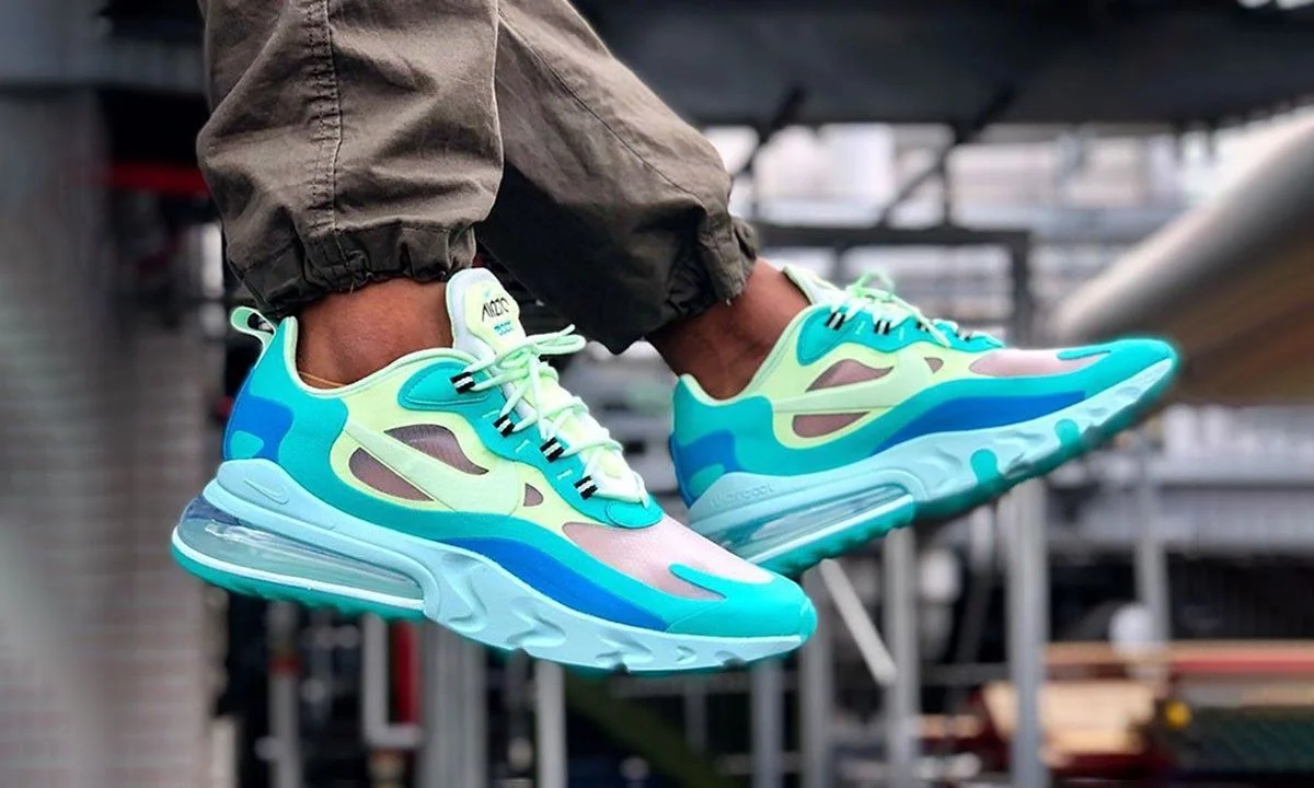The "Hyper Jade" Nike Air Max 270 React Is On Sale For $76.99!