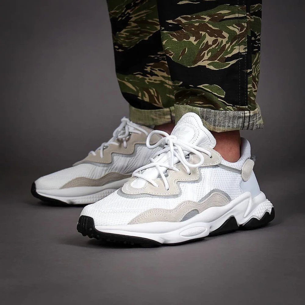 The "Off White" adidas Ozweego Is On Sale For 40% Off With Free Shipping!