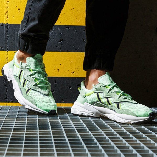 The "Green Glow" adidas Ozweego Is On Sale For $66 + Free Shipping!