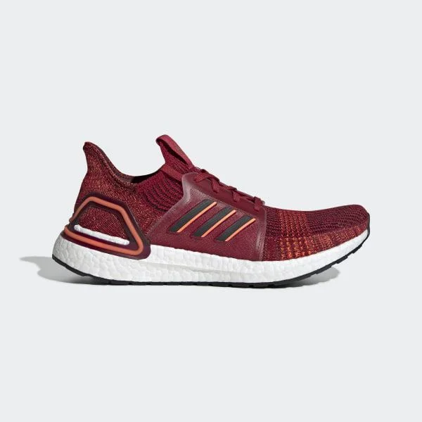 The adidas Ultraboost 19 in "Active Maroon" Is On Sale For 30% Off!