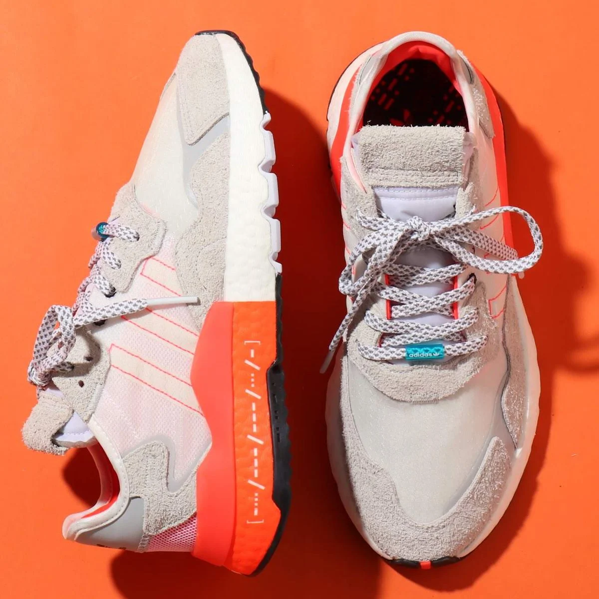 The adidas Nite Jogger in "Solar Red" Is On Sale For $80!