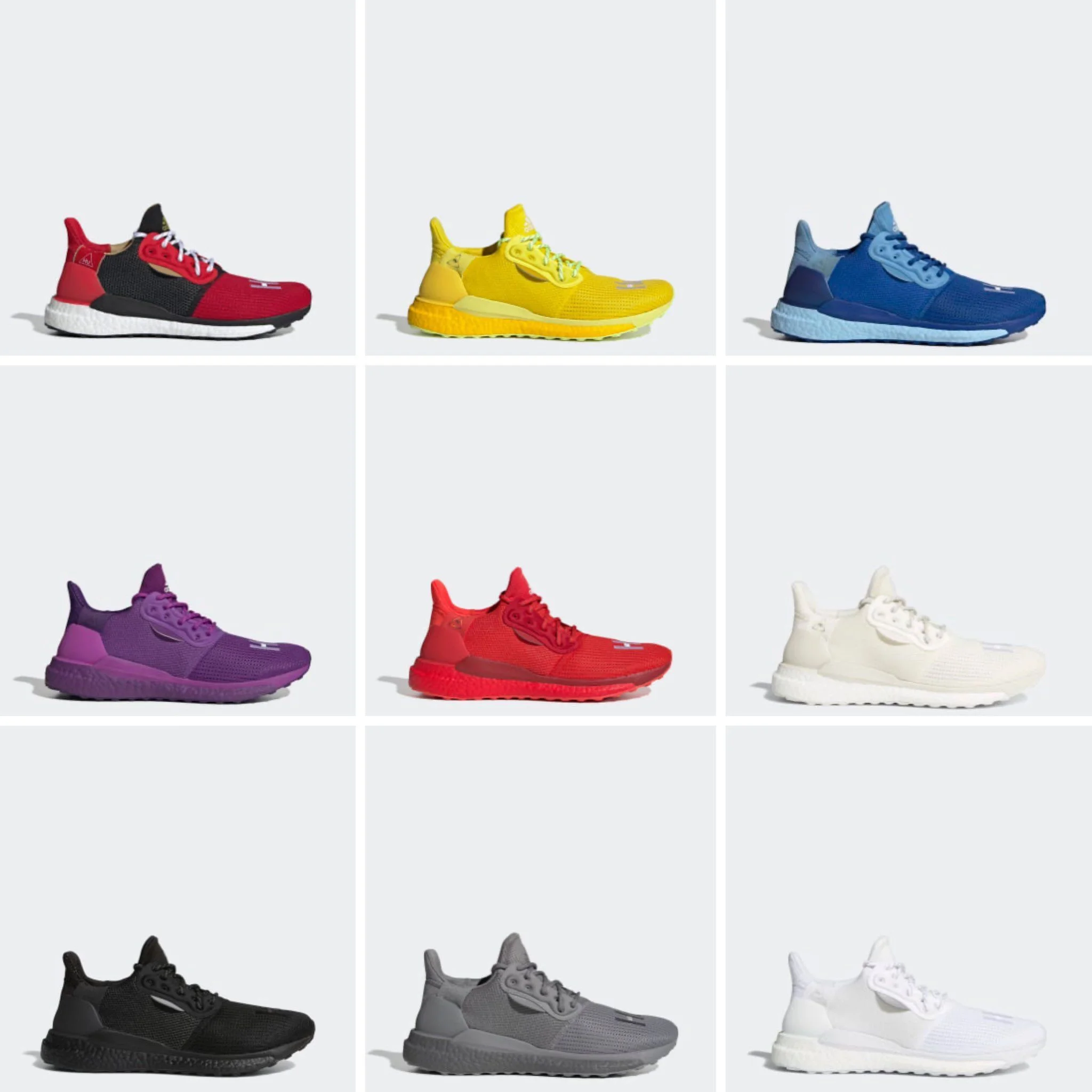 The adidas Pharrell x adidas Solar Hu Sneakers Are On Sale For $110 Each When You Buy 2!