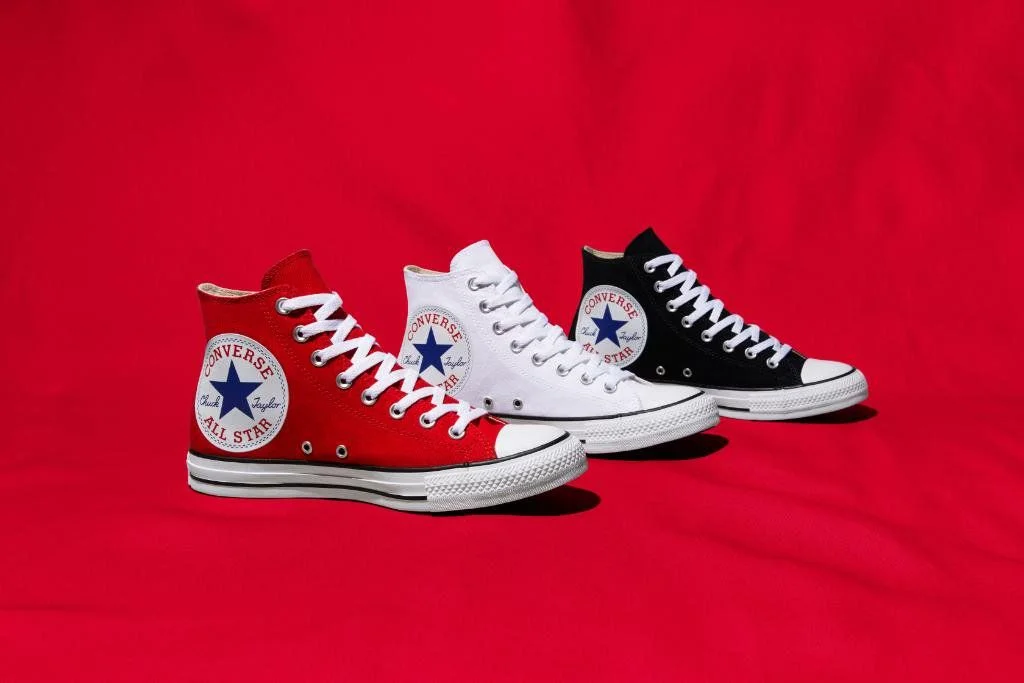 The Converse All Star Hi "Oversized" Are On Sale For $39.99!