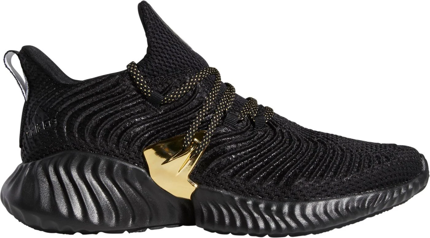 The adidas Alphabounce Instinct "Black/Gold" Is On Sale For $48.17!