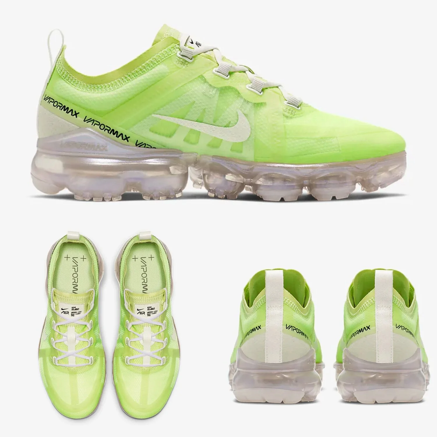 The Women's Nike Air VaporMax 2019 SE "Neon Green" Is On Sale For Nearly 60% Off!