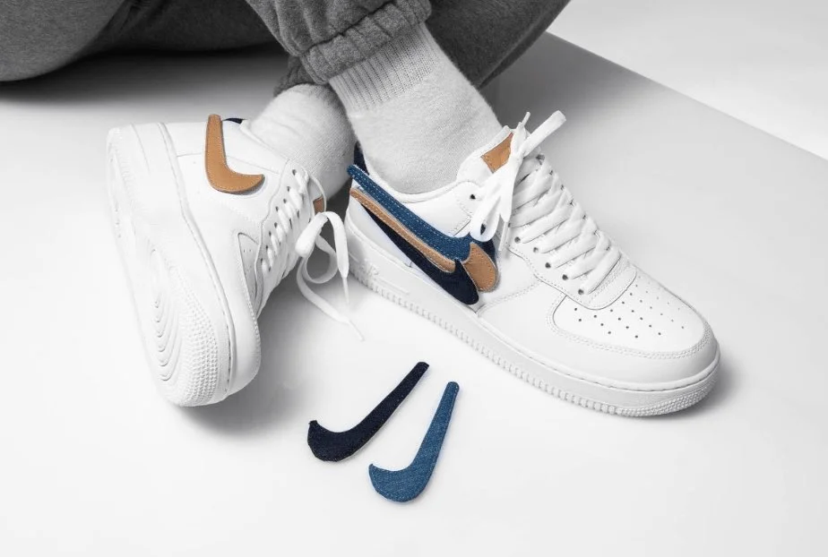 The Nike Air Force 1 '07 LV8 3 Removable Swoosh  Is On Sale For $64.78!