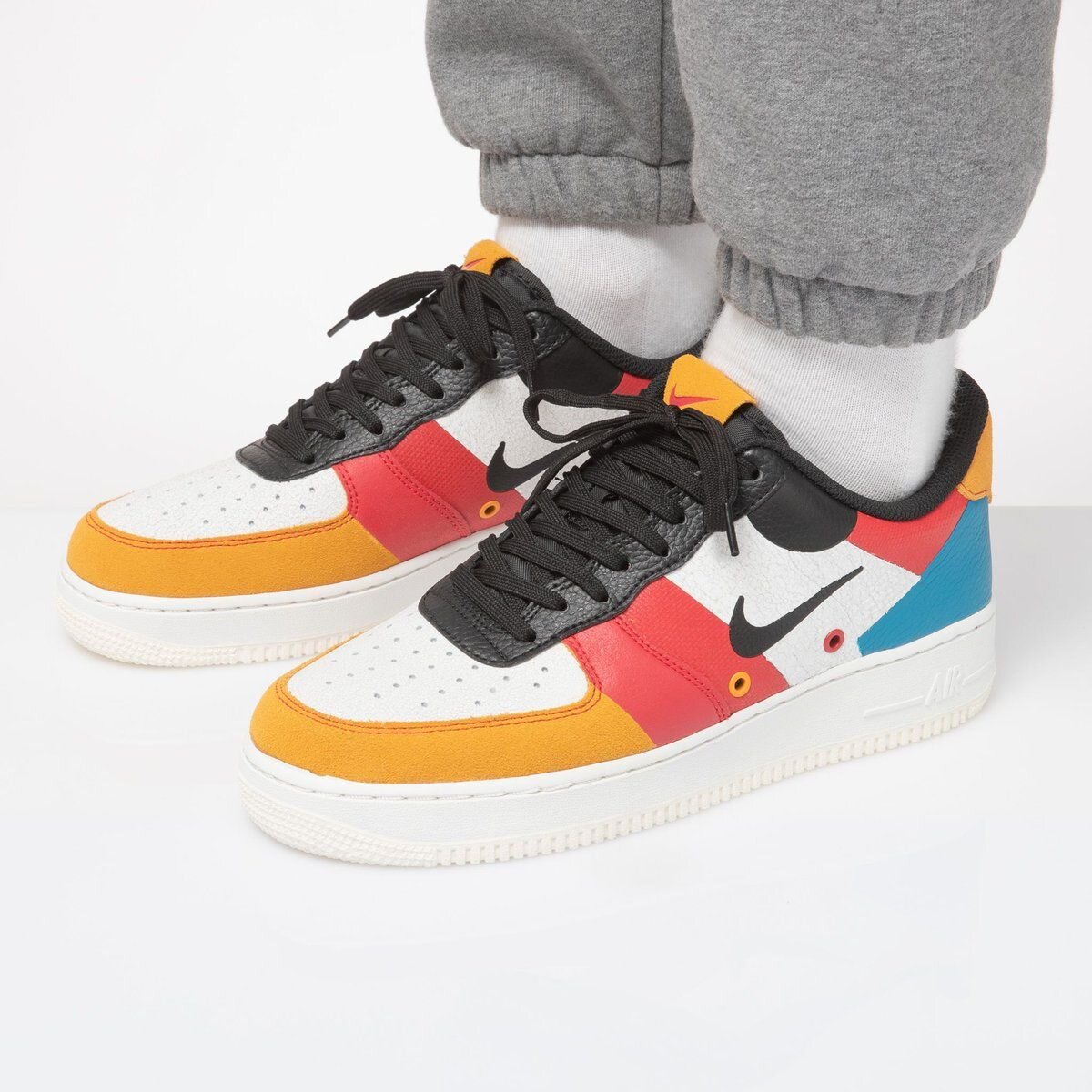 The "Colorblock" Nike Air Force 1 Low  Is On Sale For $83.47!