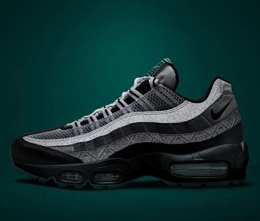 The Nike Air Max 95 Reflective "Day of the Dead" Is On Sale For 25% Off!