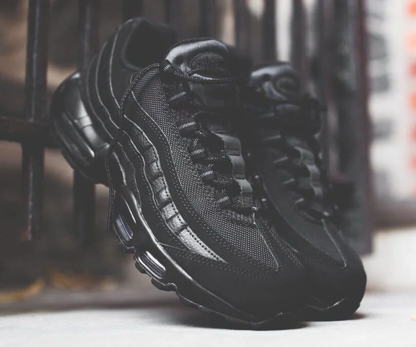 The Nike Air Max 95 OG "Triple Black" Is On Sale For $128 Shipped!