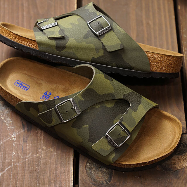 The Birkenstock Zurich Sandals "Camo Green" Is On Sale For $89.97!