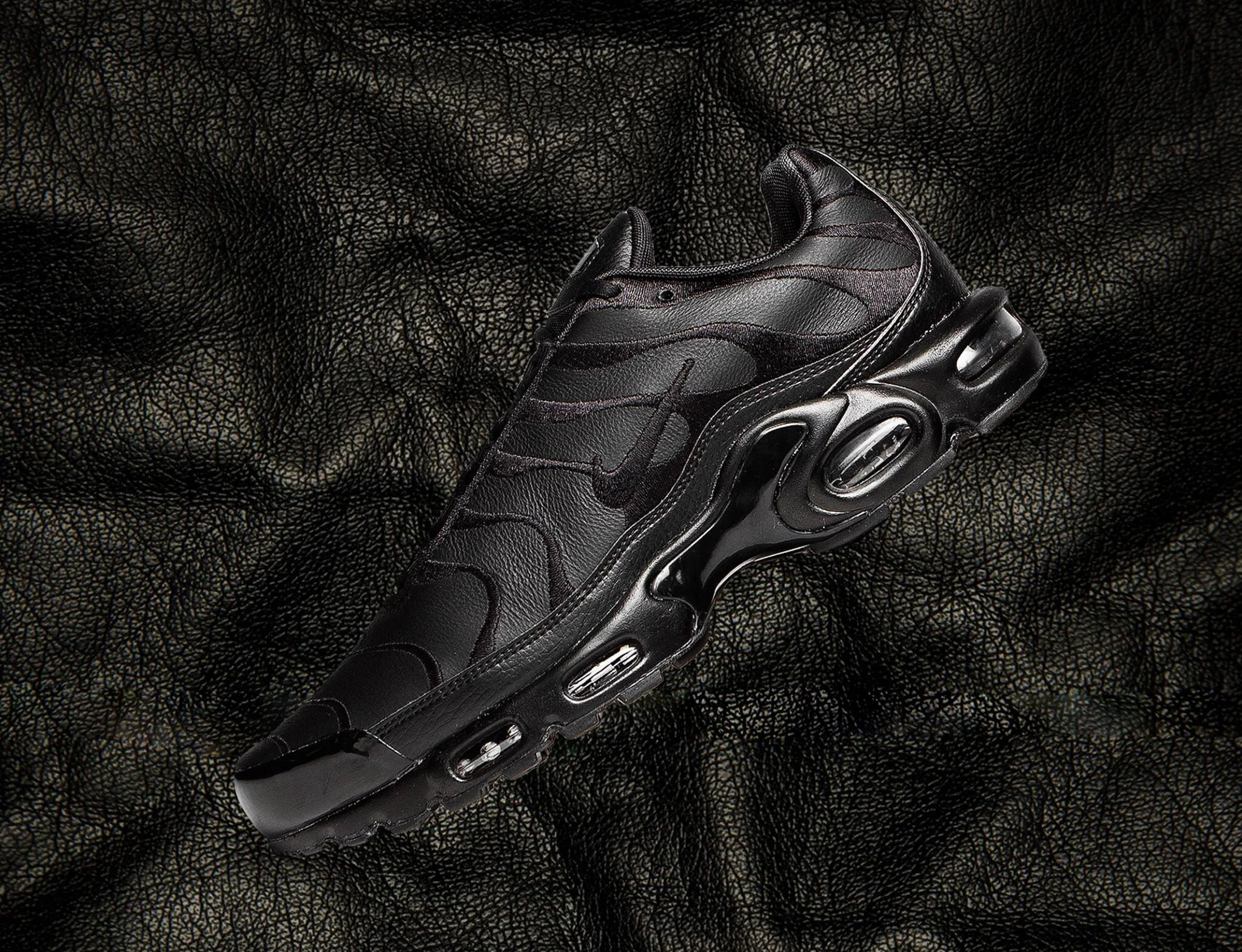 The Nike Air Max Plus Leather Is On Sale For $110!