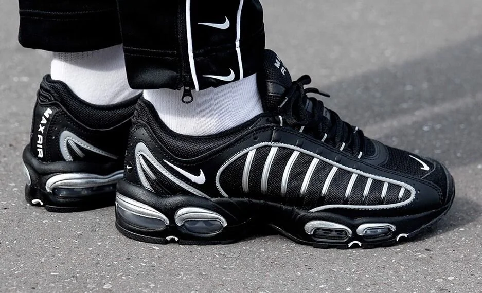 The Nike Air Max Tailwind IV "Black/Silver" Is On Sale For $76.50!