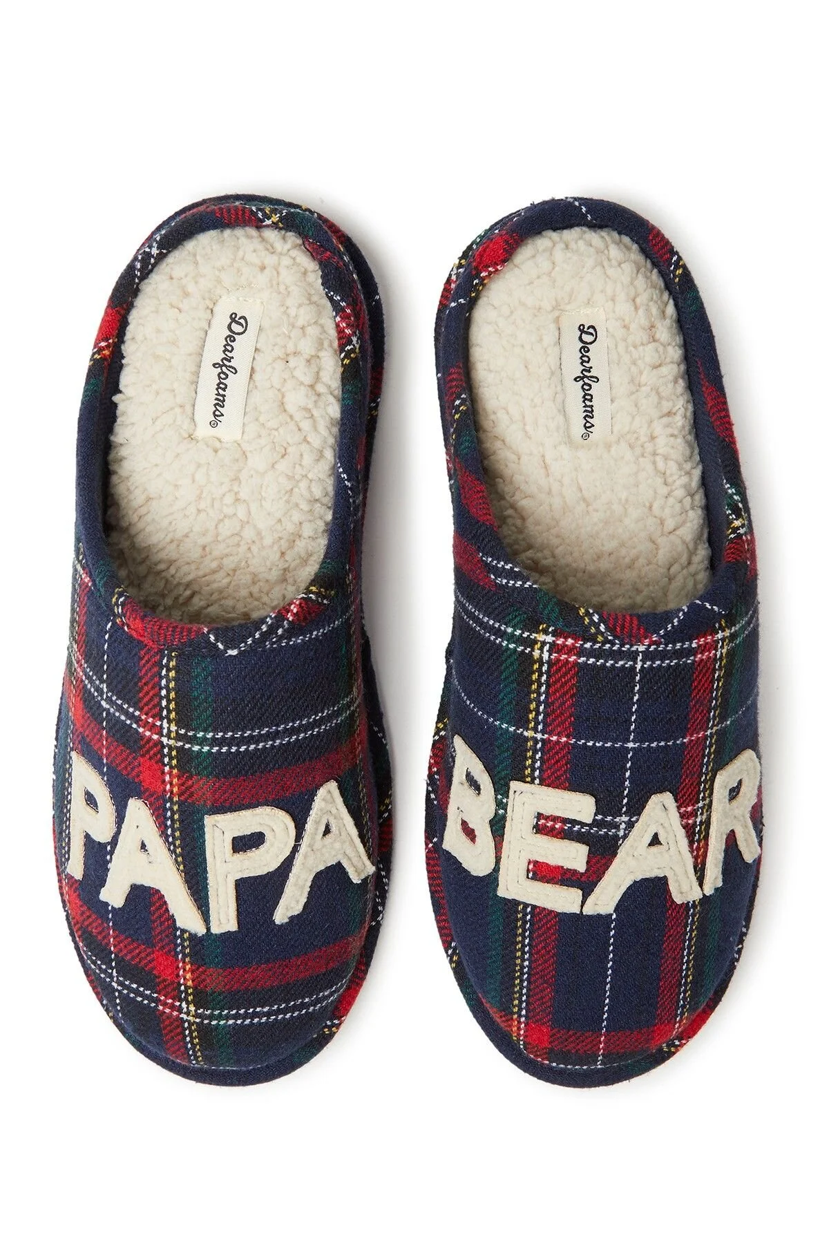 The Dearfoams Plaid Slippers Is On Sale For $19.97!