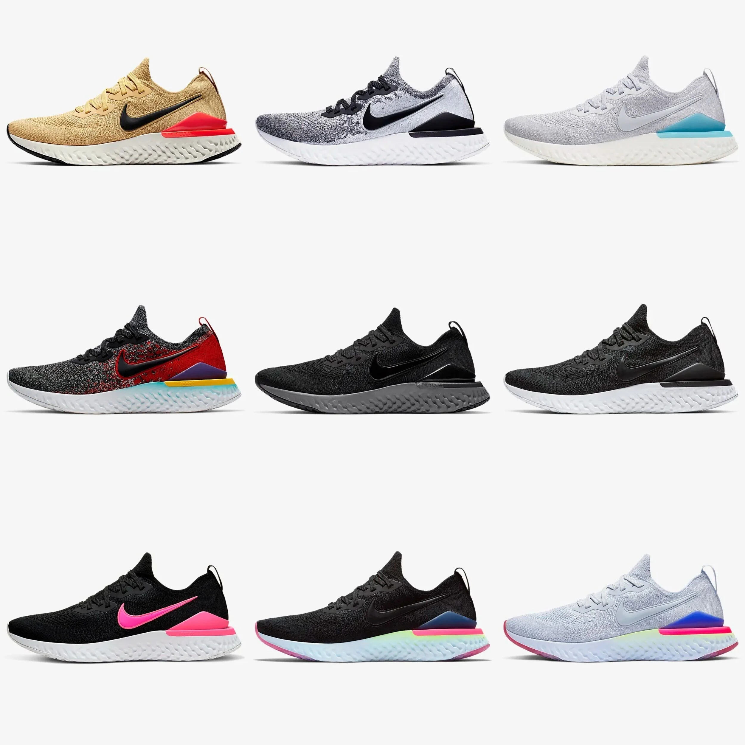 The Nike Epic React Flyknit 2 Colorways On Sale For 50% Off!