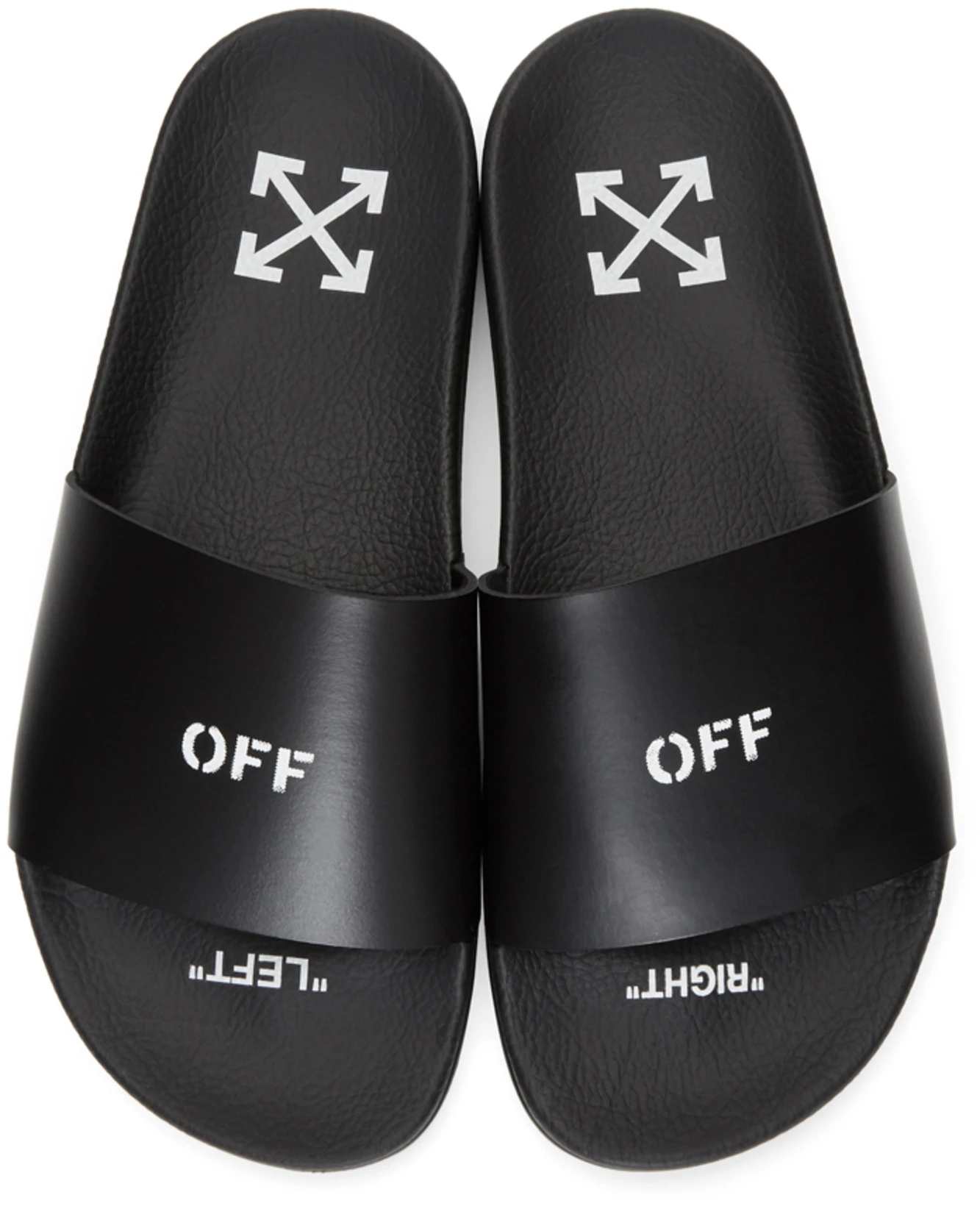 The Off-White: Black Stamp Slides Are On Sale For 47% Off!
