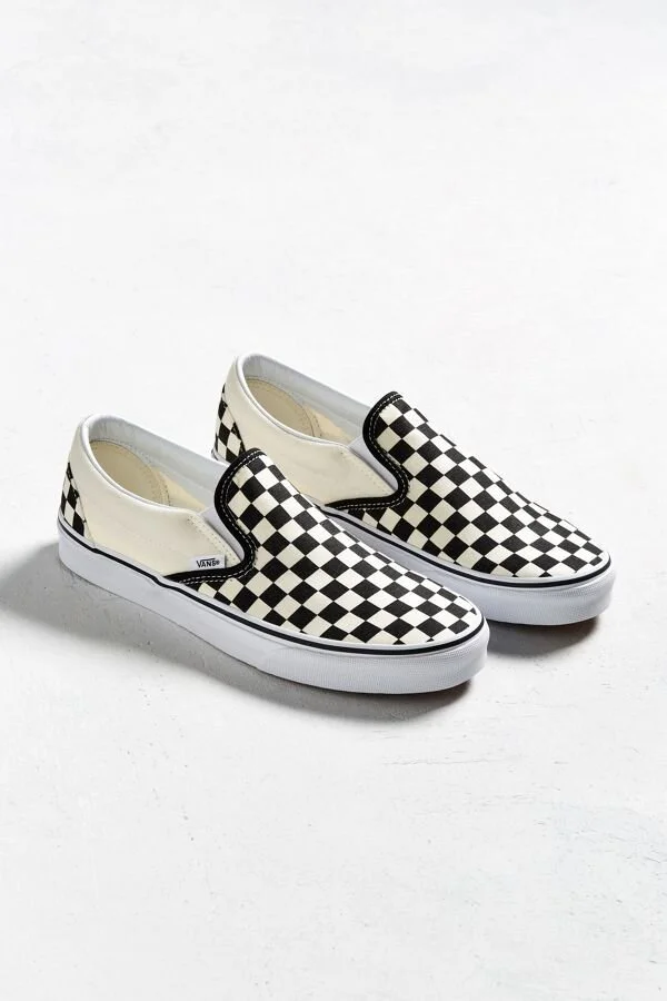 The Vans Classic Slip-On in Black Checkerboard Is On Sale For $36 Shipped!