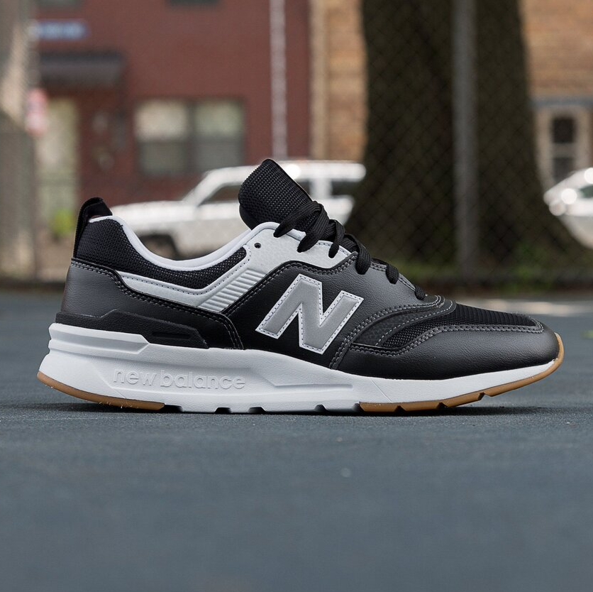 The Black/Gum" New Balance 997H on sale for $49.99 shipped!