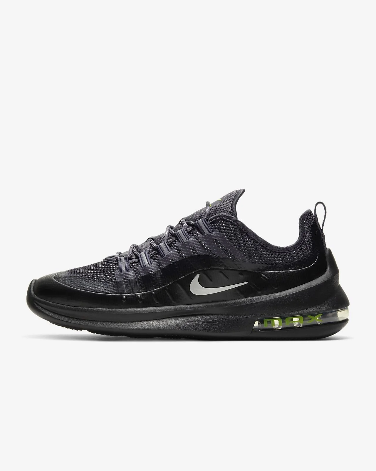 The Nike Air Max Axis Premium in Black/Volt on sale for $63.97!