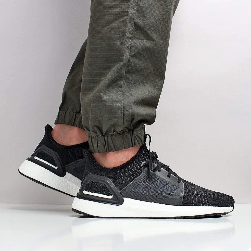 The "Core Black" Ultra Boost 19 is on sale 50% off!