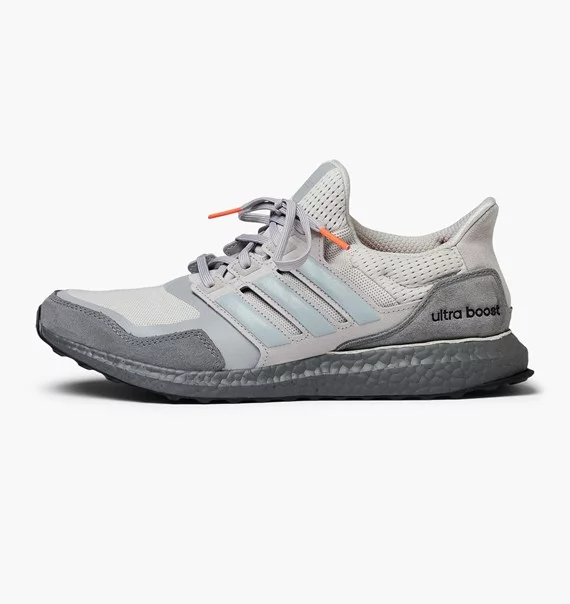 The "Wolf Grey" Suede and Leather adidas Ultra Boost now $80!