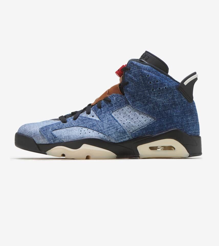 The Jordan Air Jordan 6 Retro "Washed Denim" now $144!