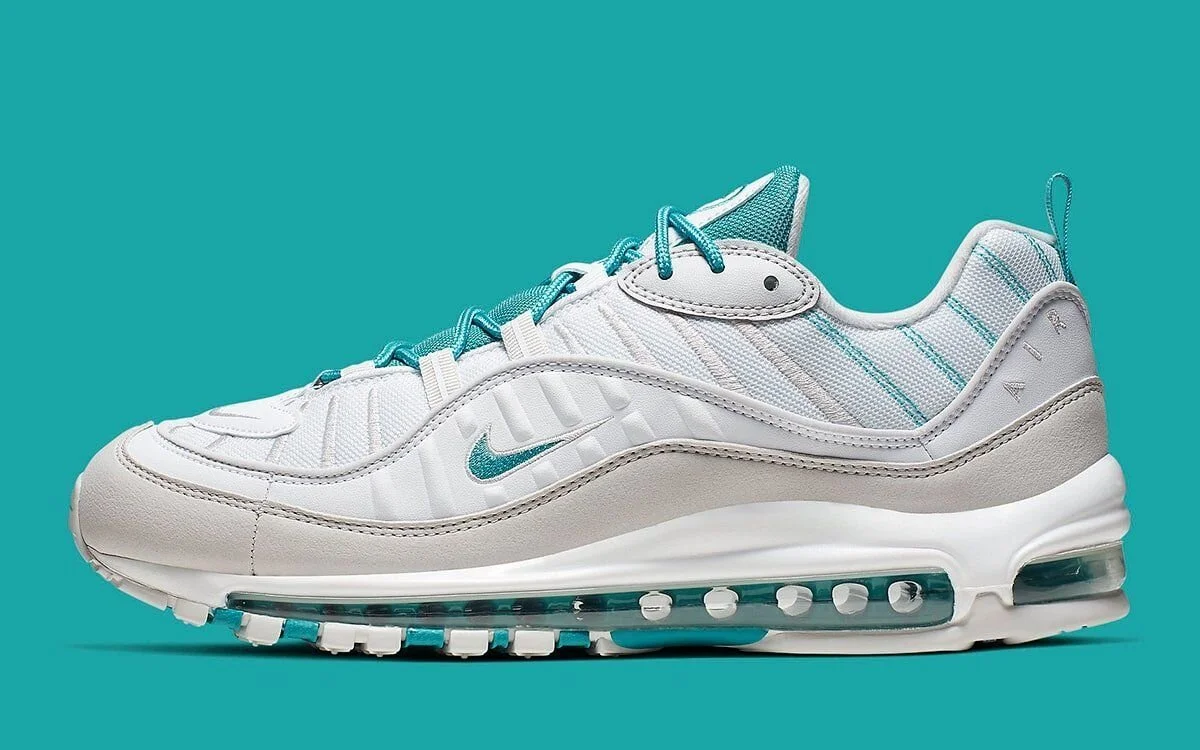Retail $160, the "Teal Nebula" Air Max 98 on sale for $109.98!