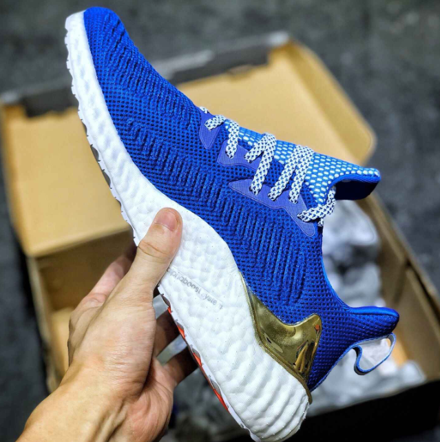 The "Glory Blue" adidas Alpha BOOST is on sale for $42!