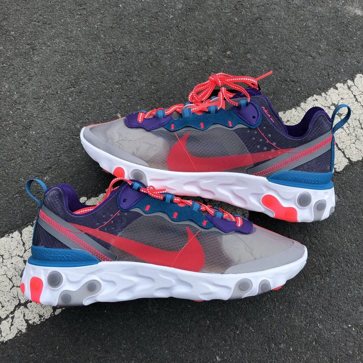Retail $160, the "Abyss" Nike Element React 87 is on sale for $125 shipped!