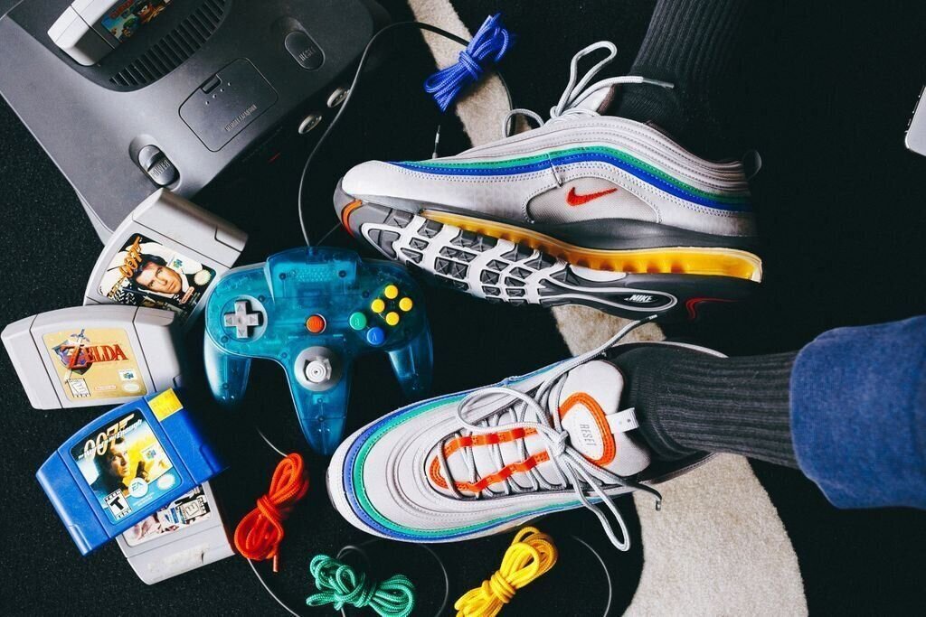 The "N64" Air Max 97 QS is on sale for $103.99 shipped!