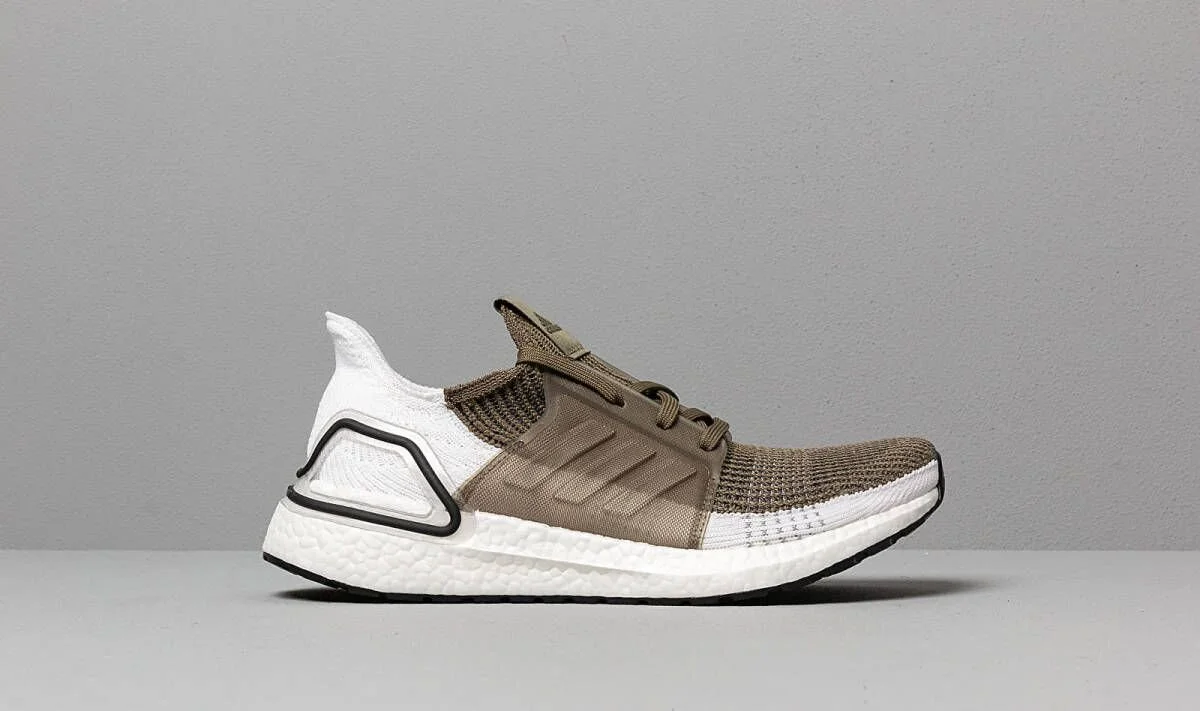 The Ultra Boost 19 "Khaki" is on sale 50% off!