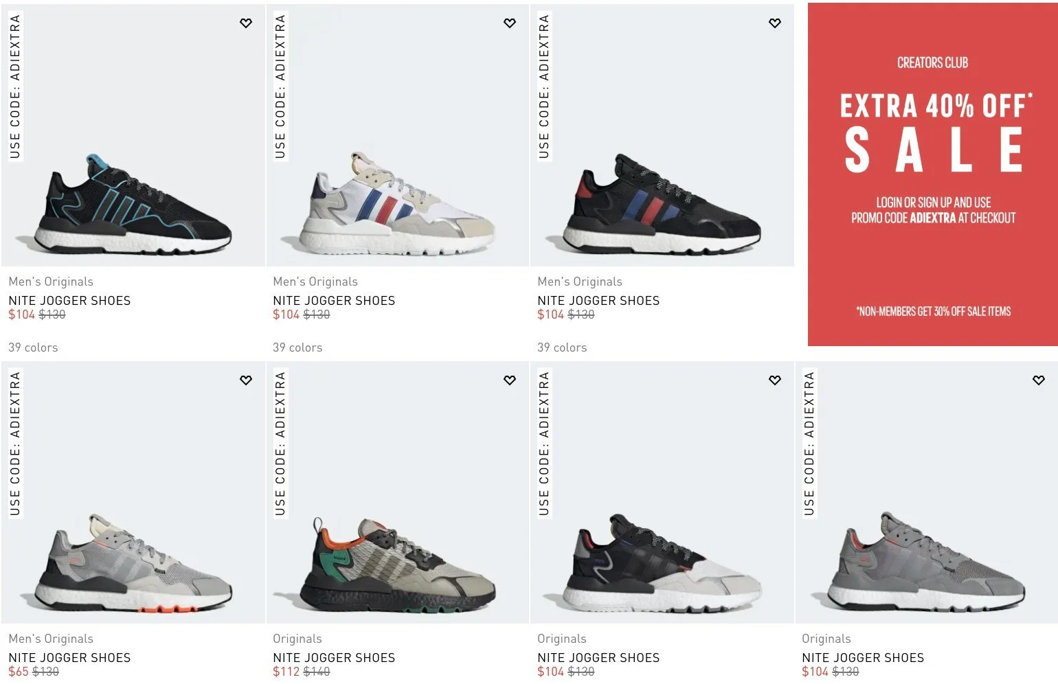 The adidas Nite Joggers On Sale From $39 shipped!