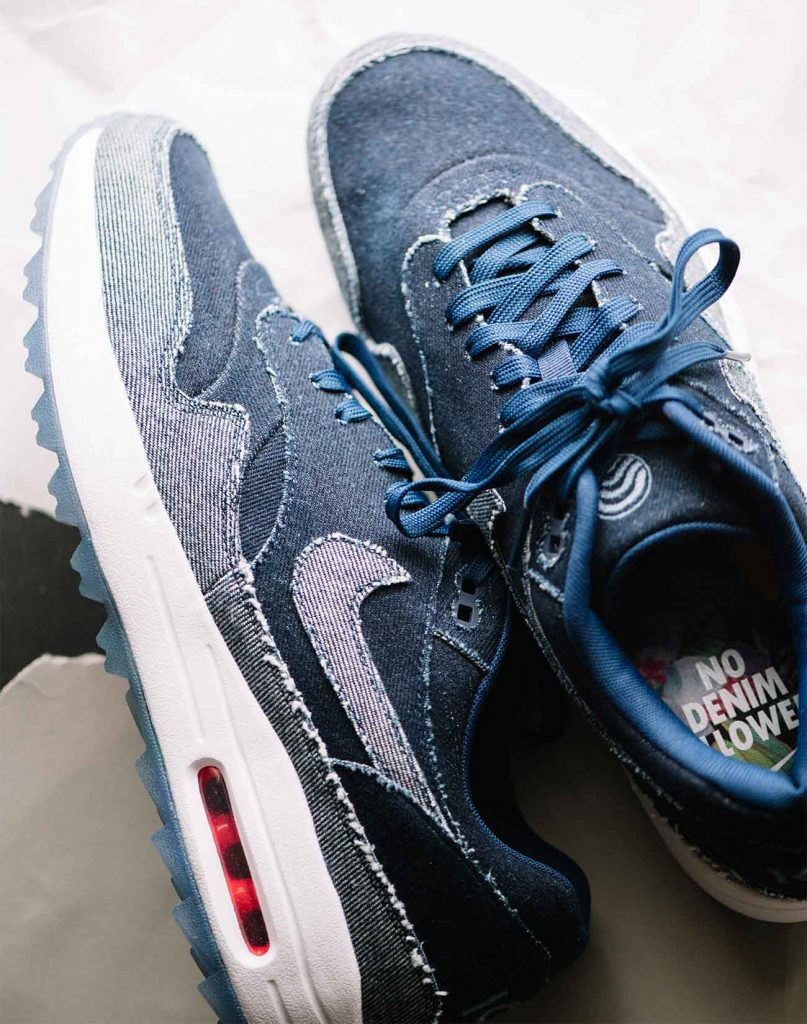 The Nike Air Max 1 Golf "No Denim" Is On Sale For Under Retail + Free Shipping!