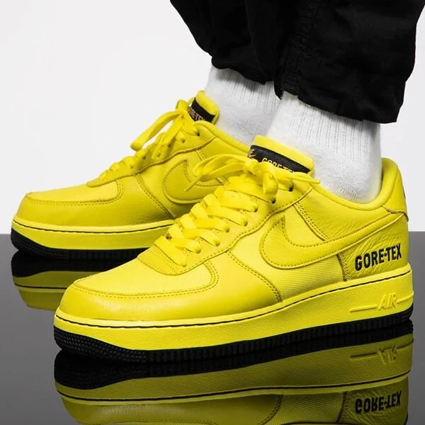 The Nike "Dynamic Yellow" Goretex AF1 Is On Sale For 30% Off + Free Shipping!